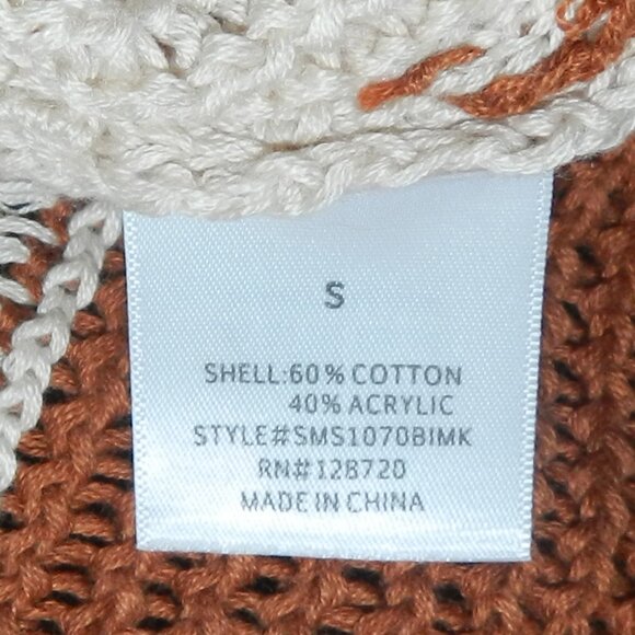 FRANCESCA'S JUN & IVY WOMENS 2 TONE KNIT S BNWT!🆕⌚📦🏃💨🚚 - Picture 13 of 15